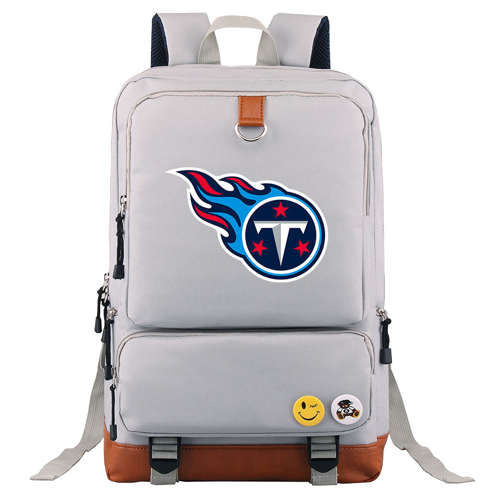 Tennessee Titans Football Team Rugby Proof Backpack NoteBook Laptop School Bag