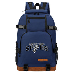 San Antonio Spurs Waterproof Backpack School Notebook Travel Bag