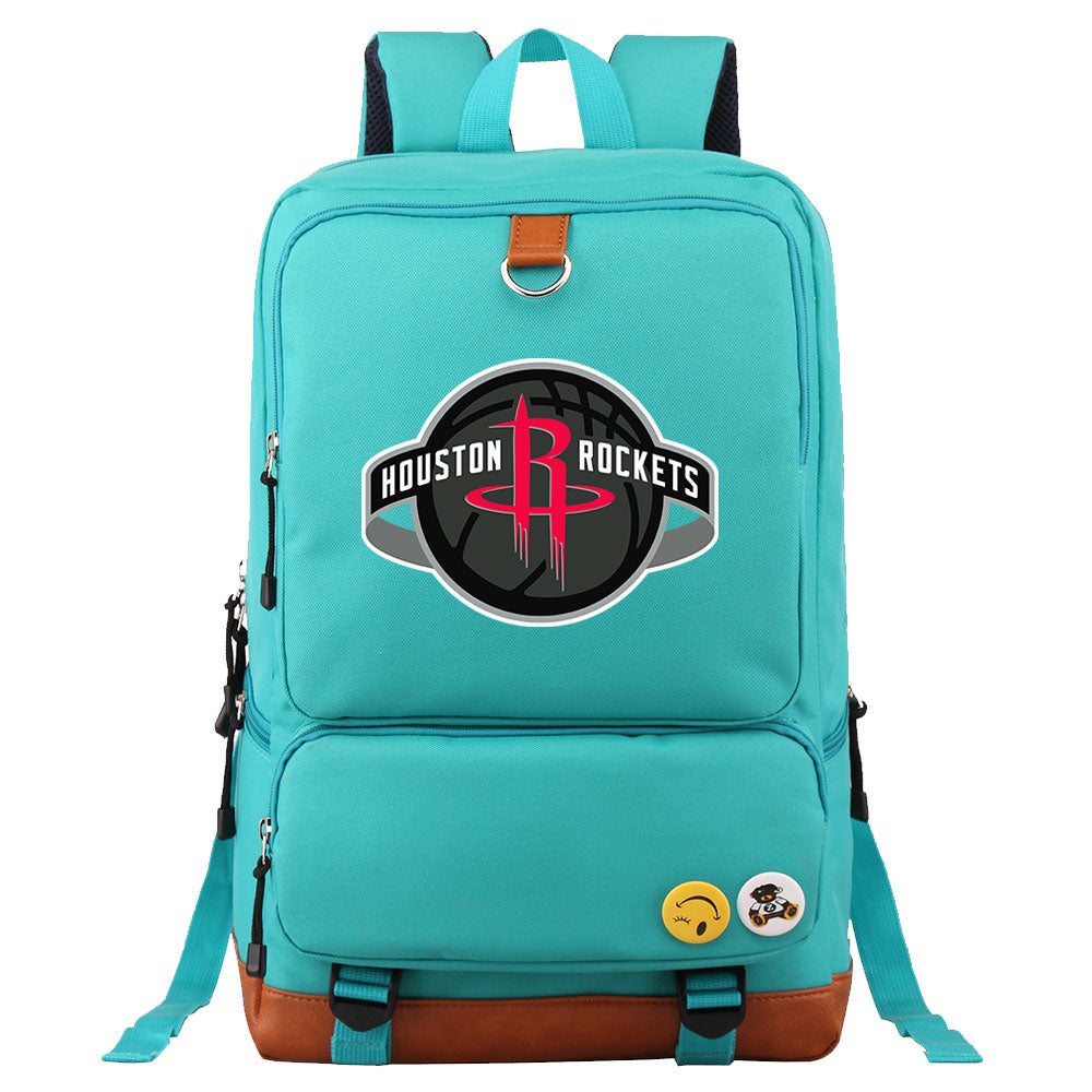 Houston Rockets Water Proof Backpack NoteBook Laptop School Bag