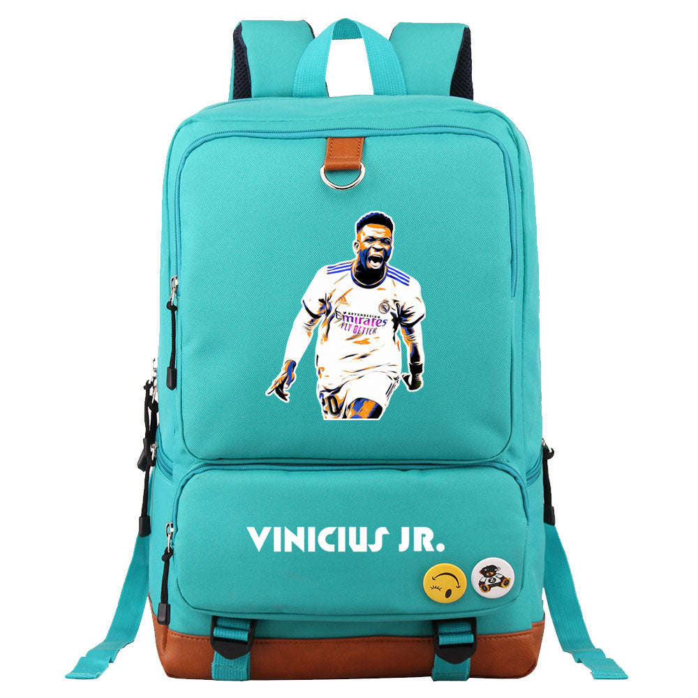 Vinicius Junior FC Proof Backpack NoteBook Laptop School Bag