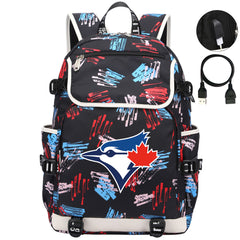 Toronto Blue Jays Backpack School Notebook Travel Bags