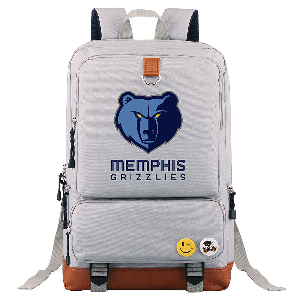 Memphis Grizzlies Water Proof Backpack NoteBook Laptop School Bag