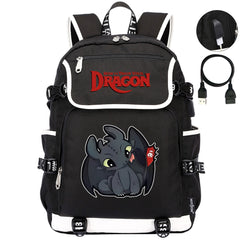 How to Train Your Dragon Backpack School Notebook Travel Bags