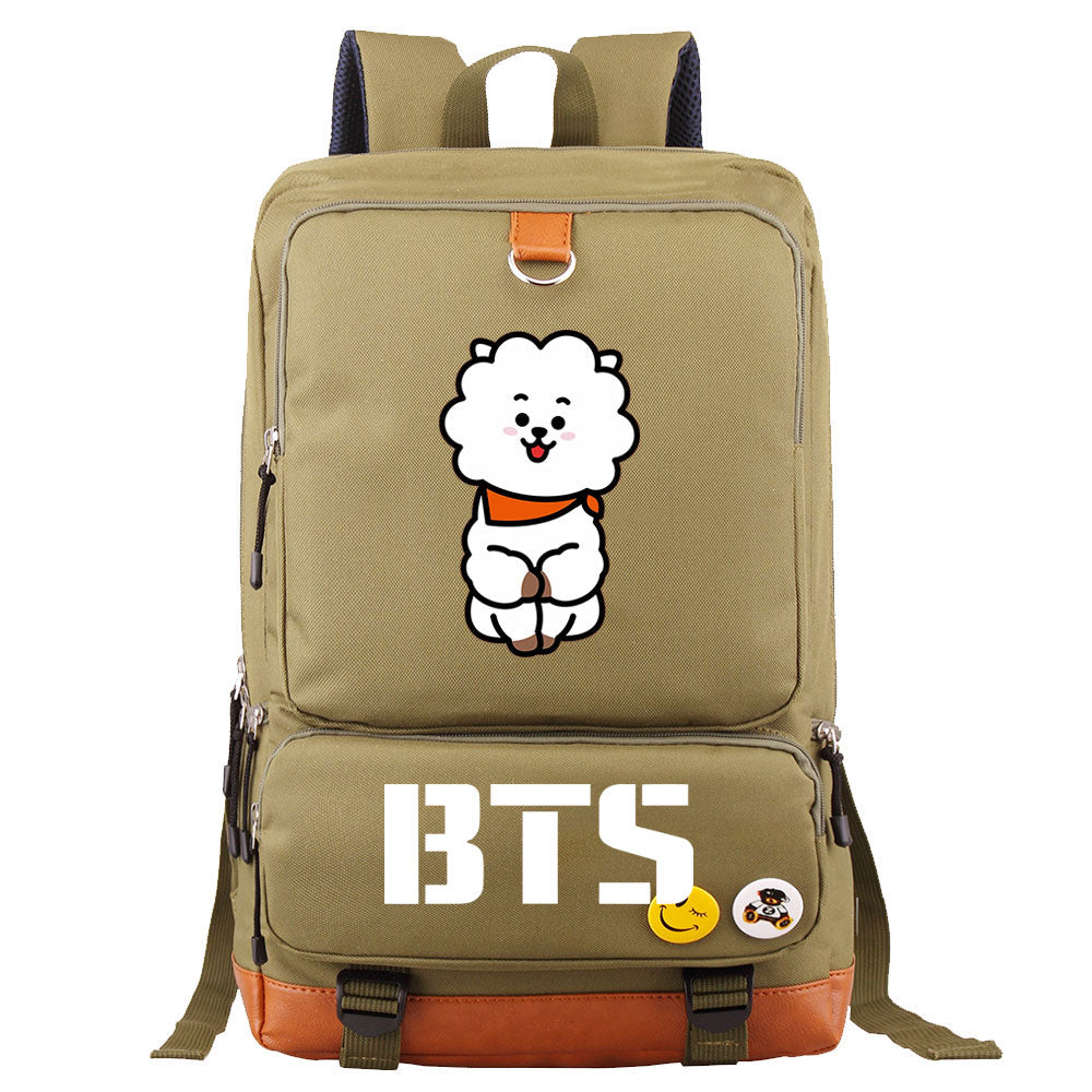 BTS RJ Proof Backpack NoteBook Laptop School Bag