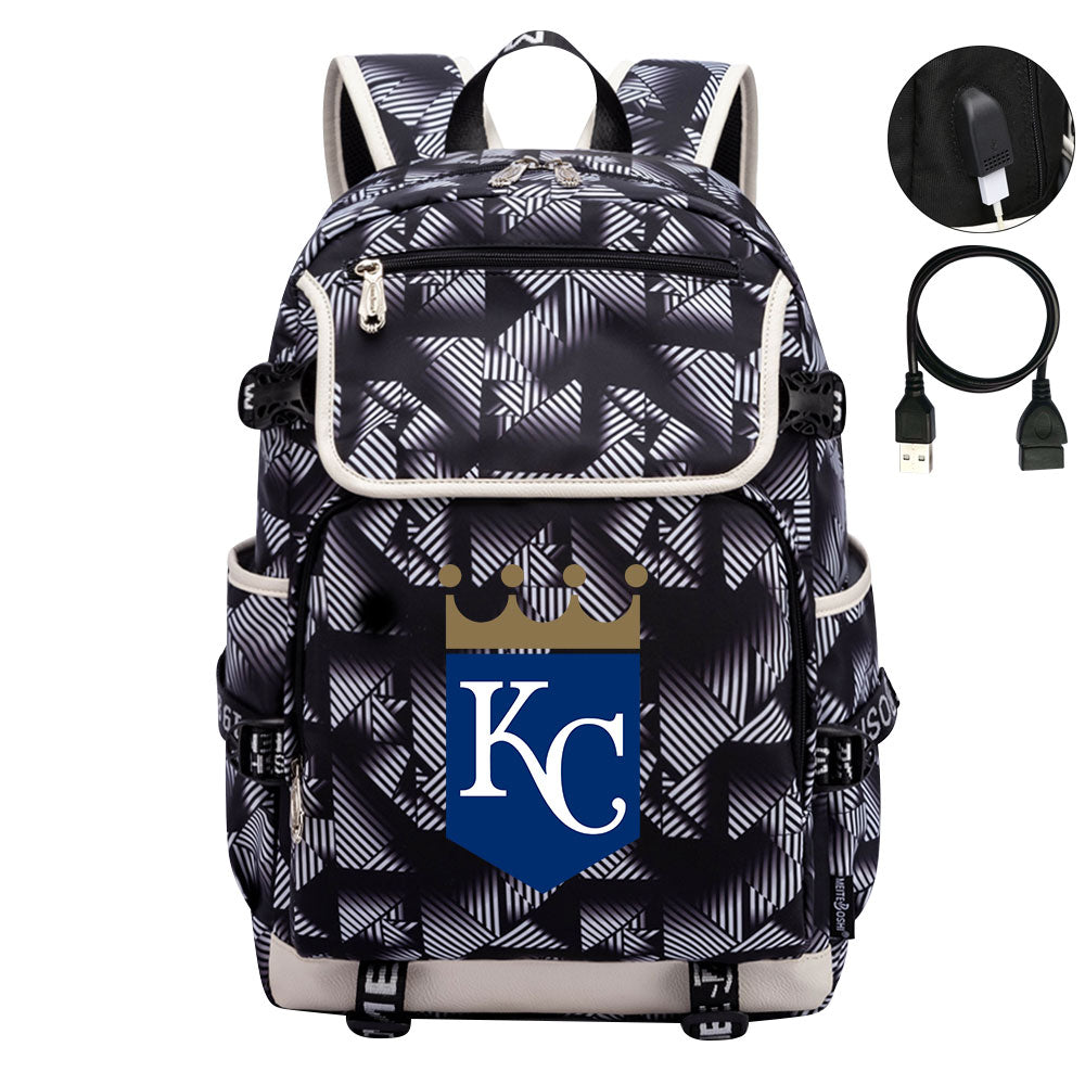 Kansas City Royals Backpack School Notebook Travel Bags
