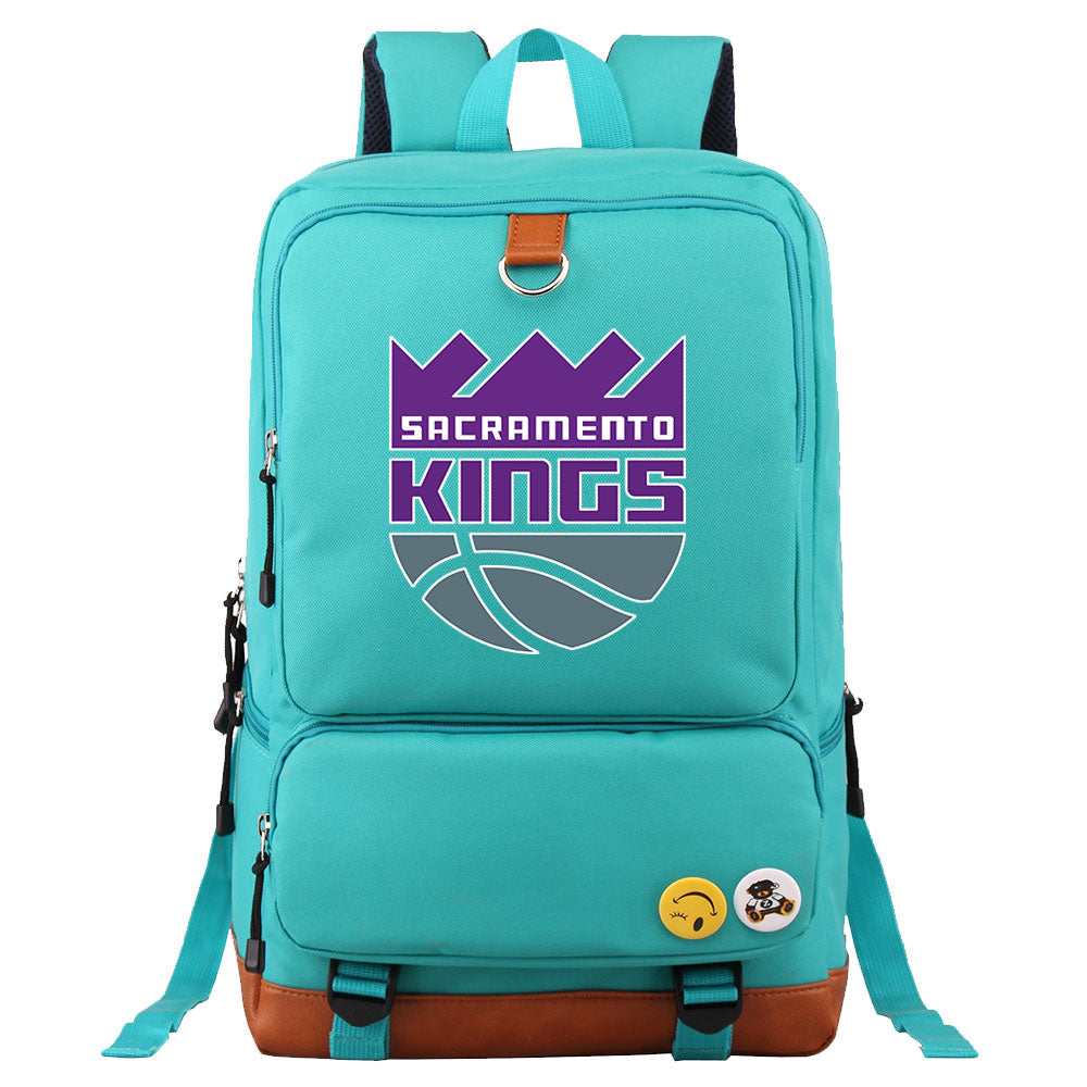 Sacramento Kings Water Proof Backpack NoteBook Laptop School Bag