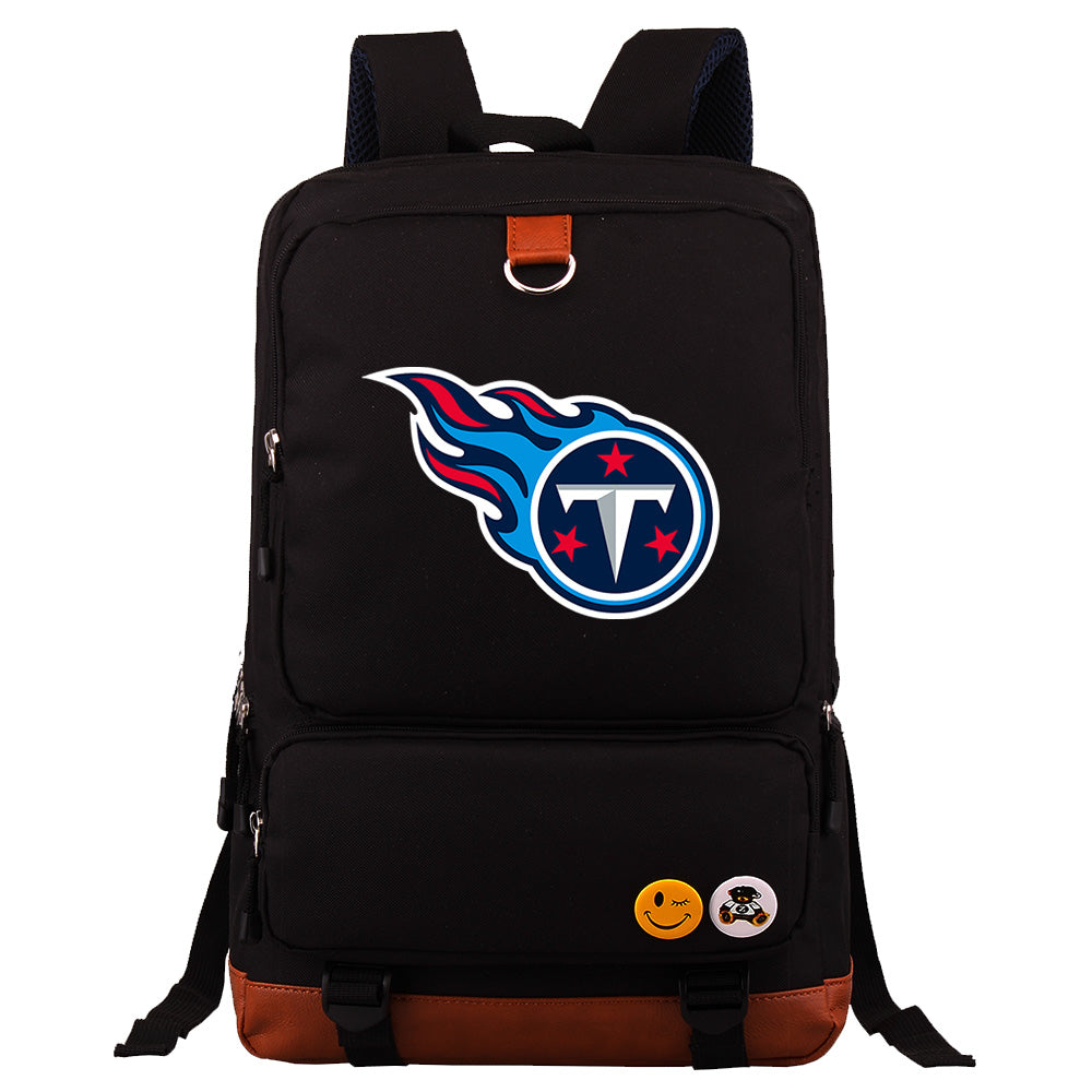 Tennessee Titans Football Team Rugby Proof Backpack NoteBook Laptop School Bag