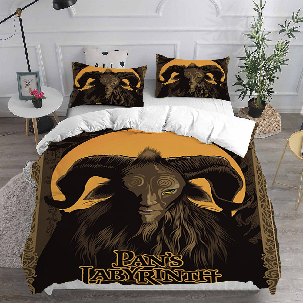 El Laberinto Del Fauno Cosplay Bedding Set Duvet Cover Pillowcases Halloween Home Decor