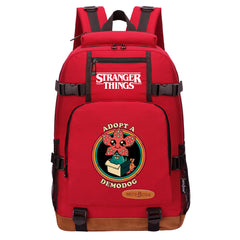Strangers Things The Demogorgon Waterproof Backpack School Notebook Travel Bag