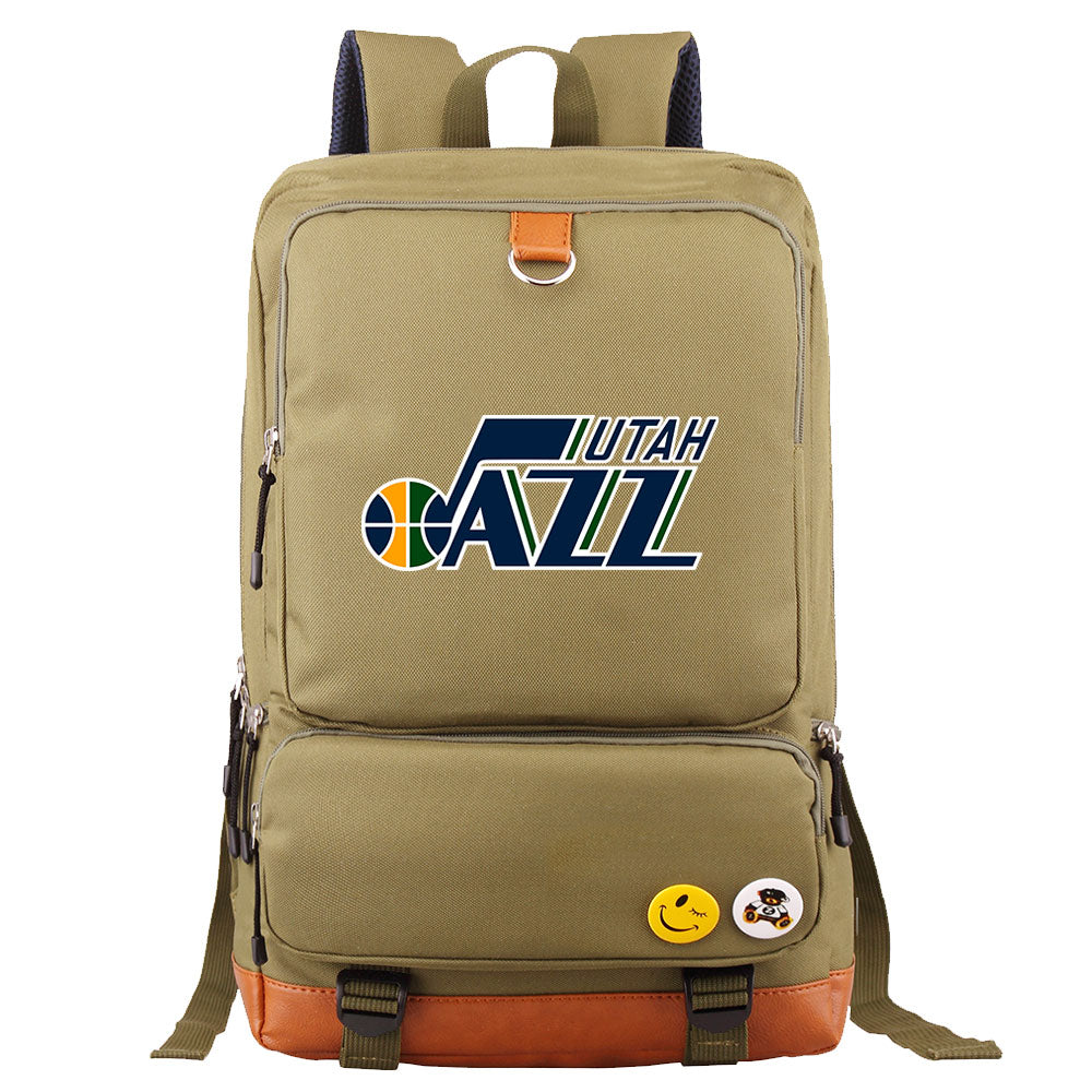 Utah Jazz Water Proof Backpack NoteBook Laptop School Bag