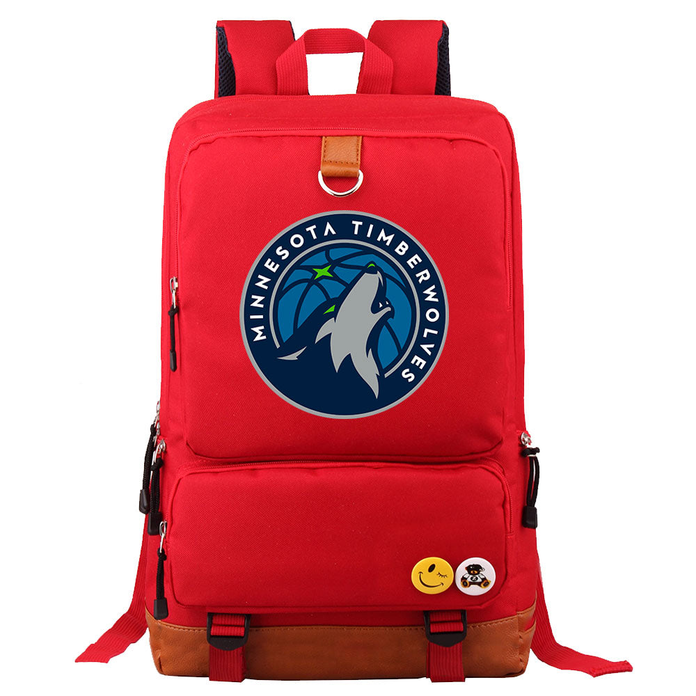 Minnesota Timberwolves Water Proof Backpack NoteBook Laptop School Bag