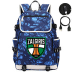 Zalgiris Backpack School Notebook Travel Bags