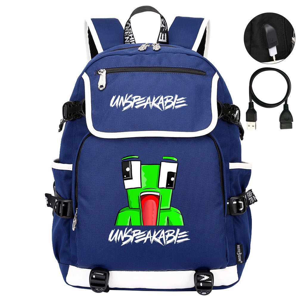Game Unspeakable Backpack School Notebook Travel Bags