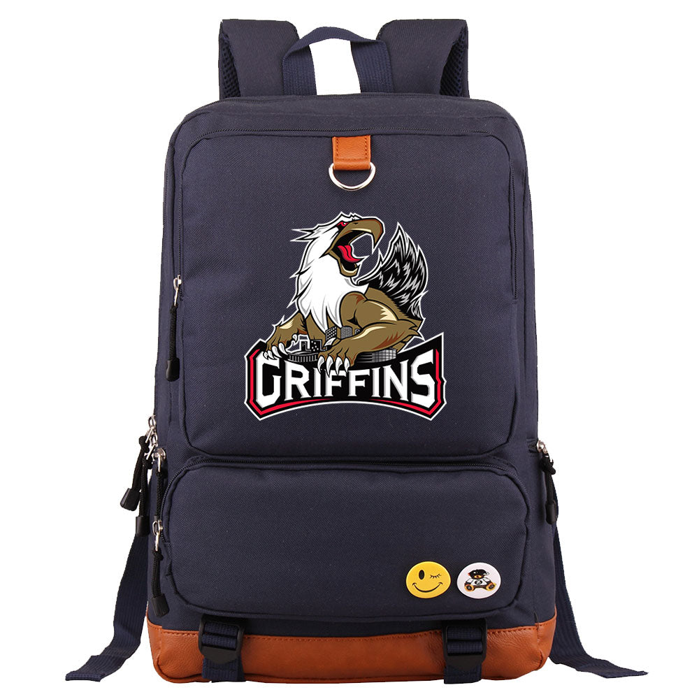 Grand Rapids Griffins Hockey Team Proof Backpack NoteBook Laptop School Bag