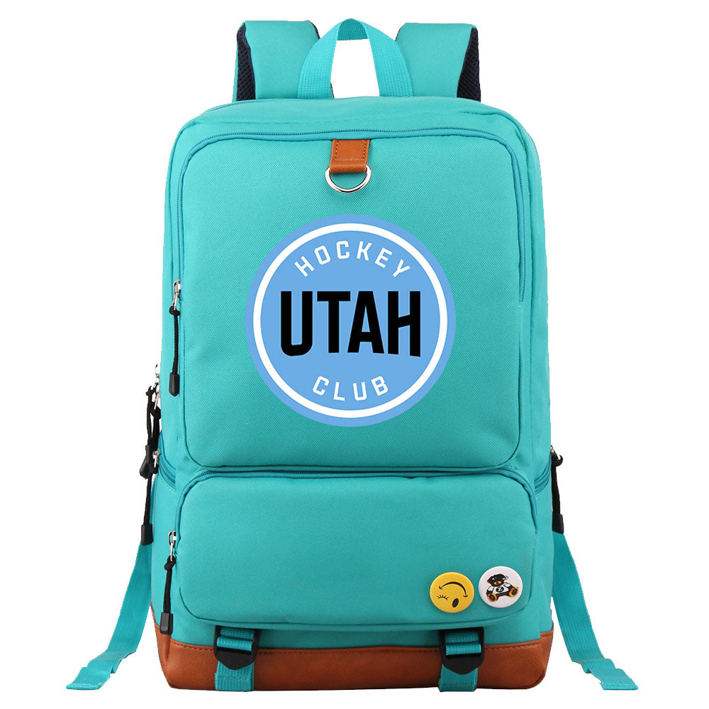 Utah Hockey Club Hockey Team Proof Backpack NoteBook Laptop School Bag