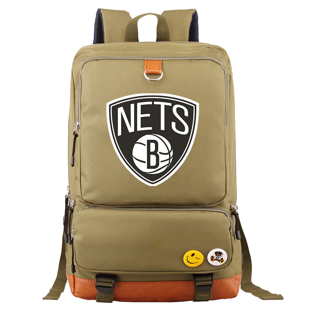 Brooklyn Nets Water Proof Backpack NoteBook Laptop School Bag