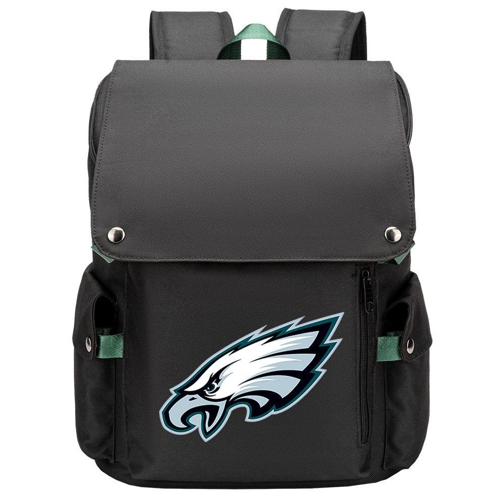 Philadelphia Eagles Football Team Rugby Laptop Backpack Oxford School Bag