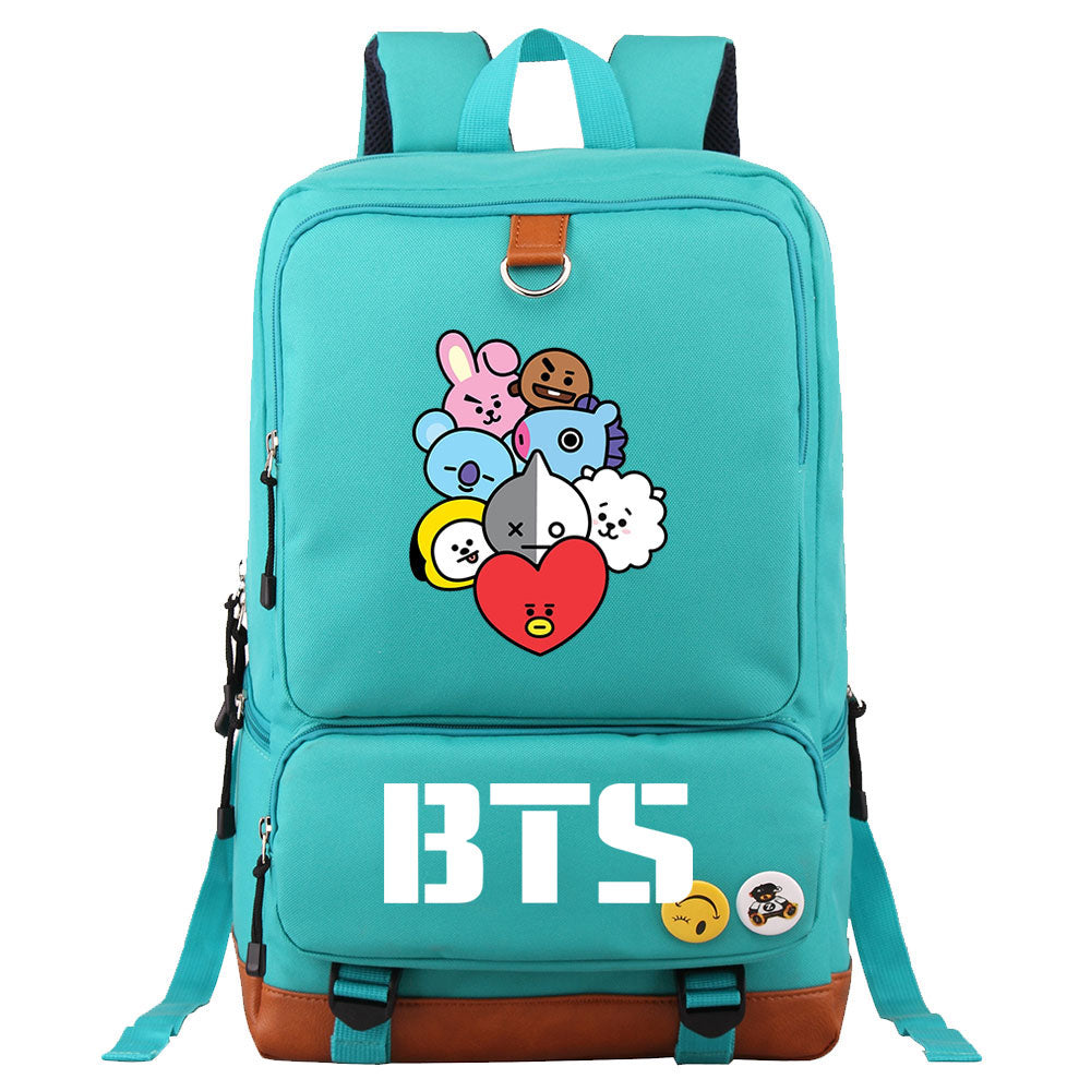 BTS Proof Backpack NoteBook Laptop School Bag