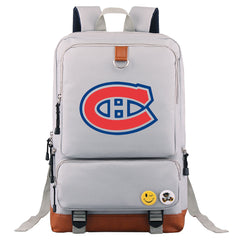 Montreal Canadiens Hockey Team Proof Backpack NoteBook Laptop School Bag