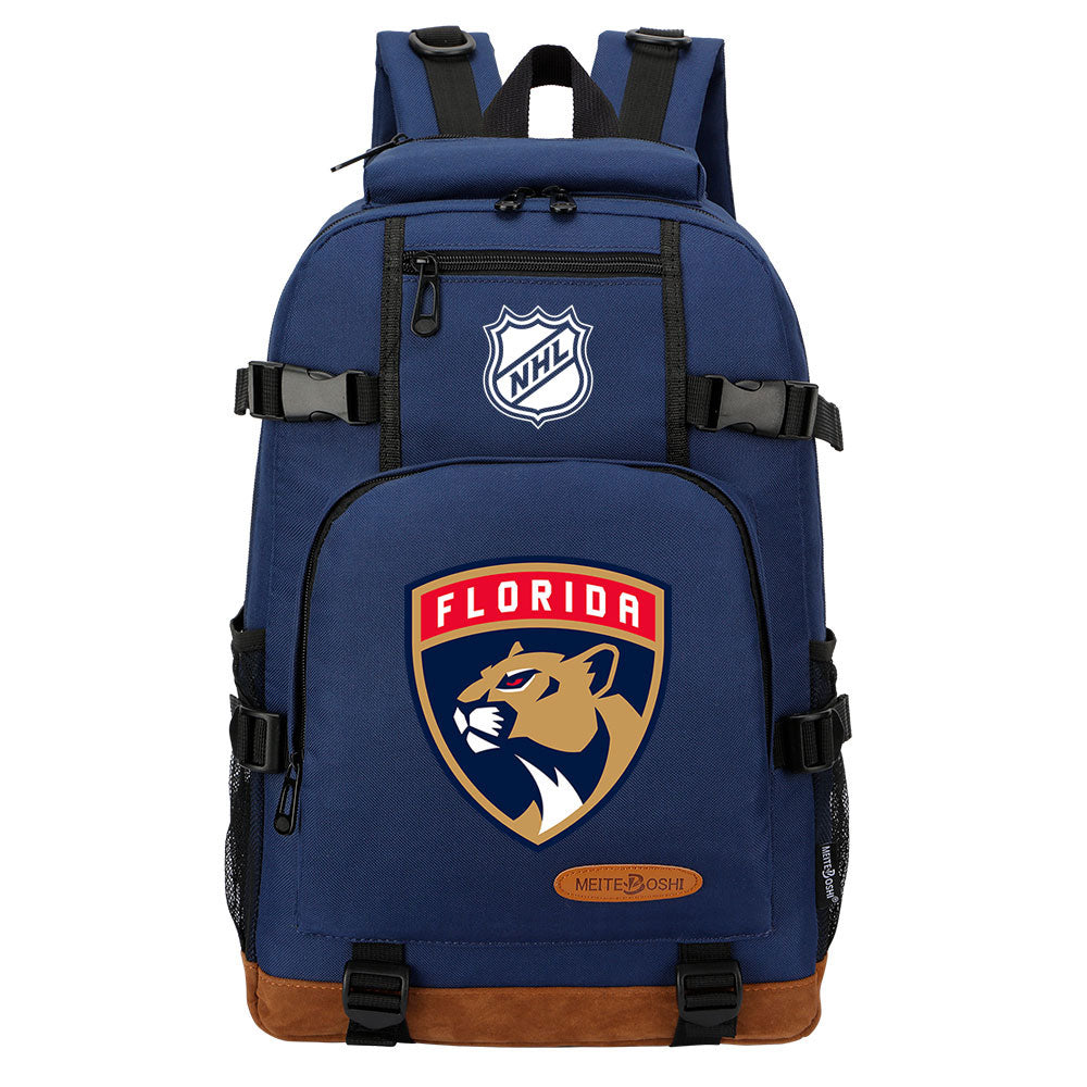 Florida Panthers Hockey League  Waterproof Backpack School Notebook Travel Bag
