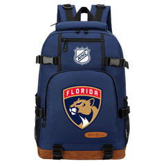 Florida Panthers Hockey League  Waterproof Backpack School Notebook Travel Bag