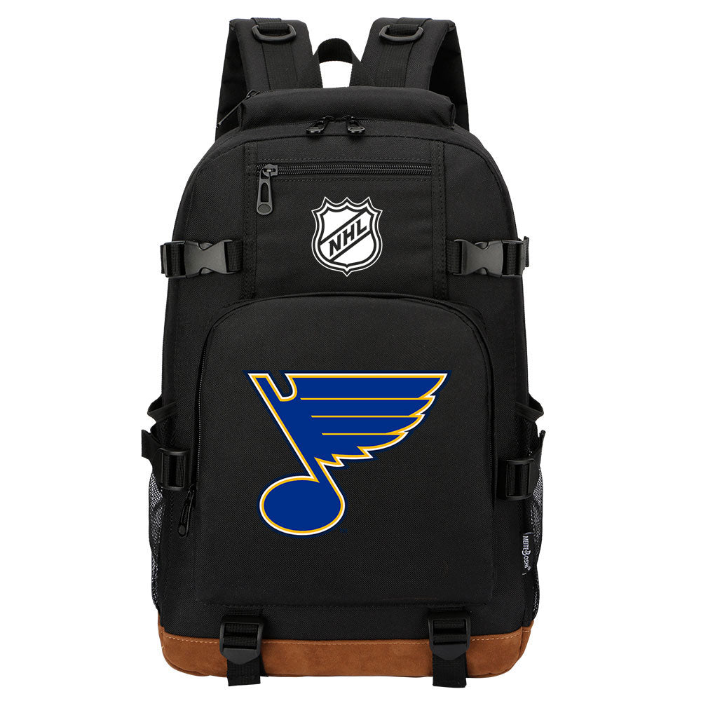 St Louis Blues Hockey League Waterproof Backpack School Notebook Travel Bag