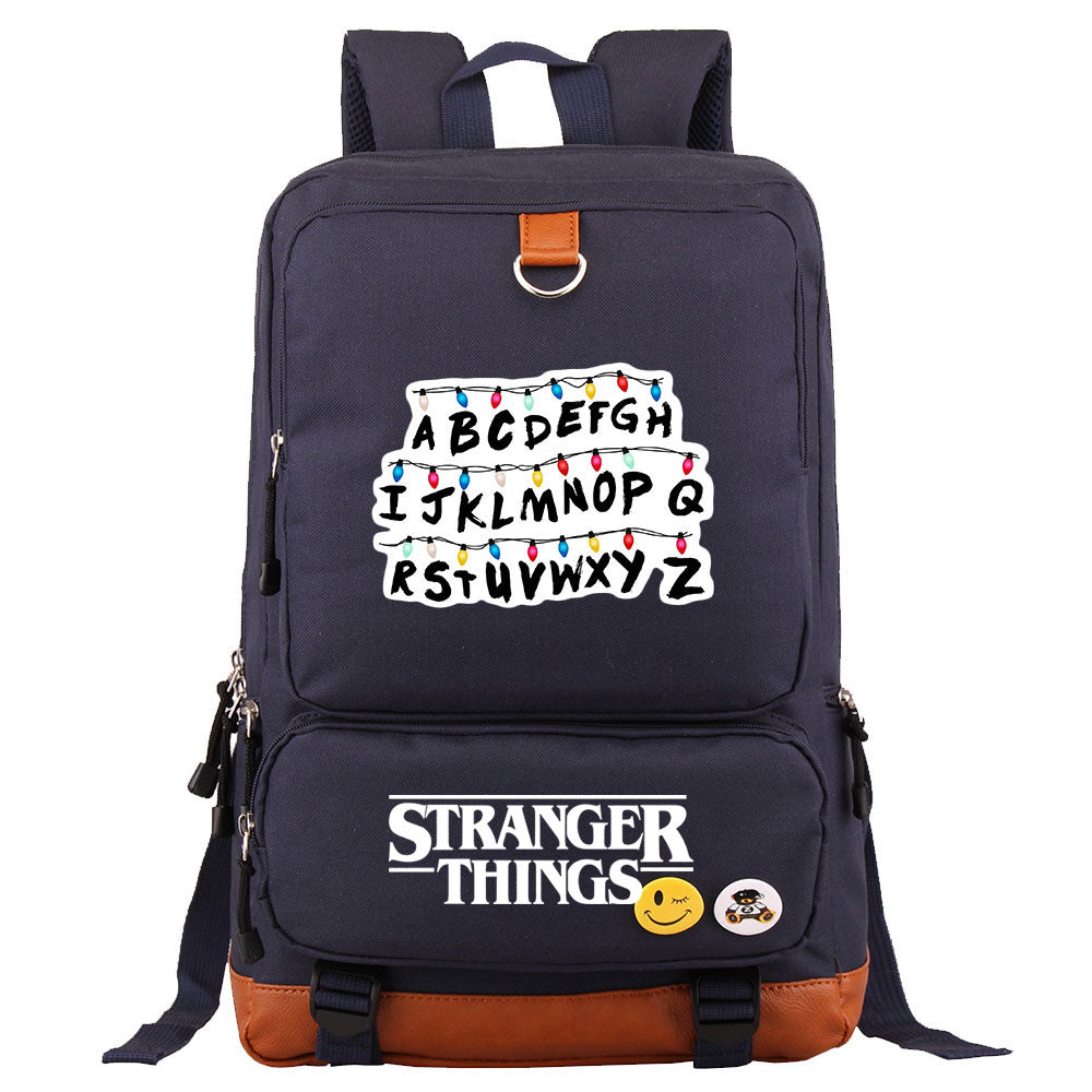Strangers Things Proof Backpack NoteBook Laptop School Bag