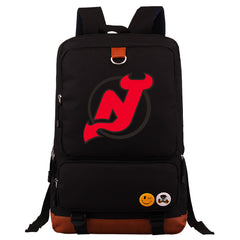 New Jersey Devils Hockey Team Proof Backpack NoteBook Laptop School Bag