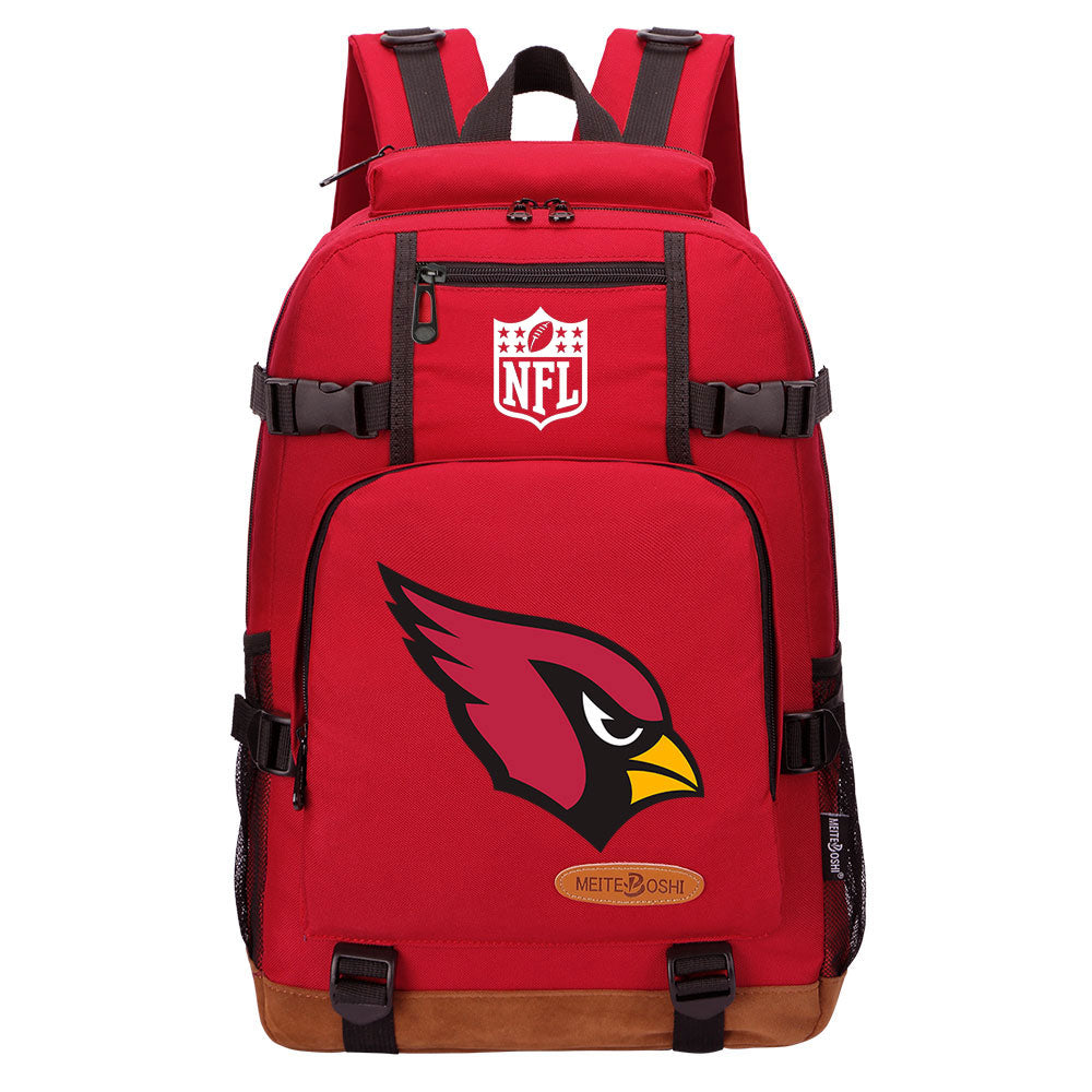 Arizona Cardinals Football Team Rugby Waterproof Backpack School Notebook Travel Bag