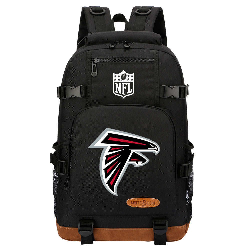 Atlanta Falcons Football Team Rugby Waterproof Backpack School Notebook Travel Bag