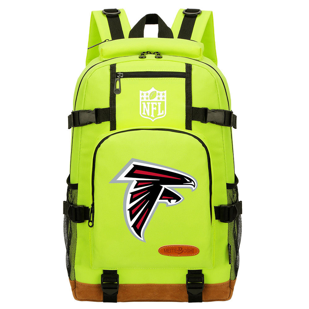 Atlanta Falcons Football Team Rugby Waterproof Backpack School Notebook Travel Bag