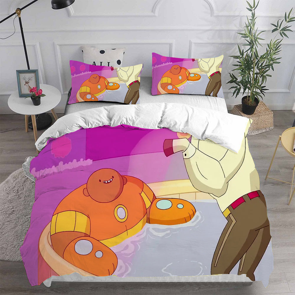 Bravest Warriors Cosplay Bedding Set Duvet Cover Pillowcases Halloween Home Decor