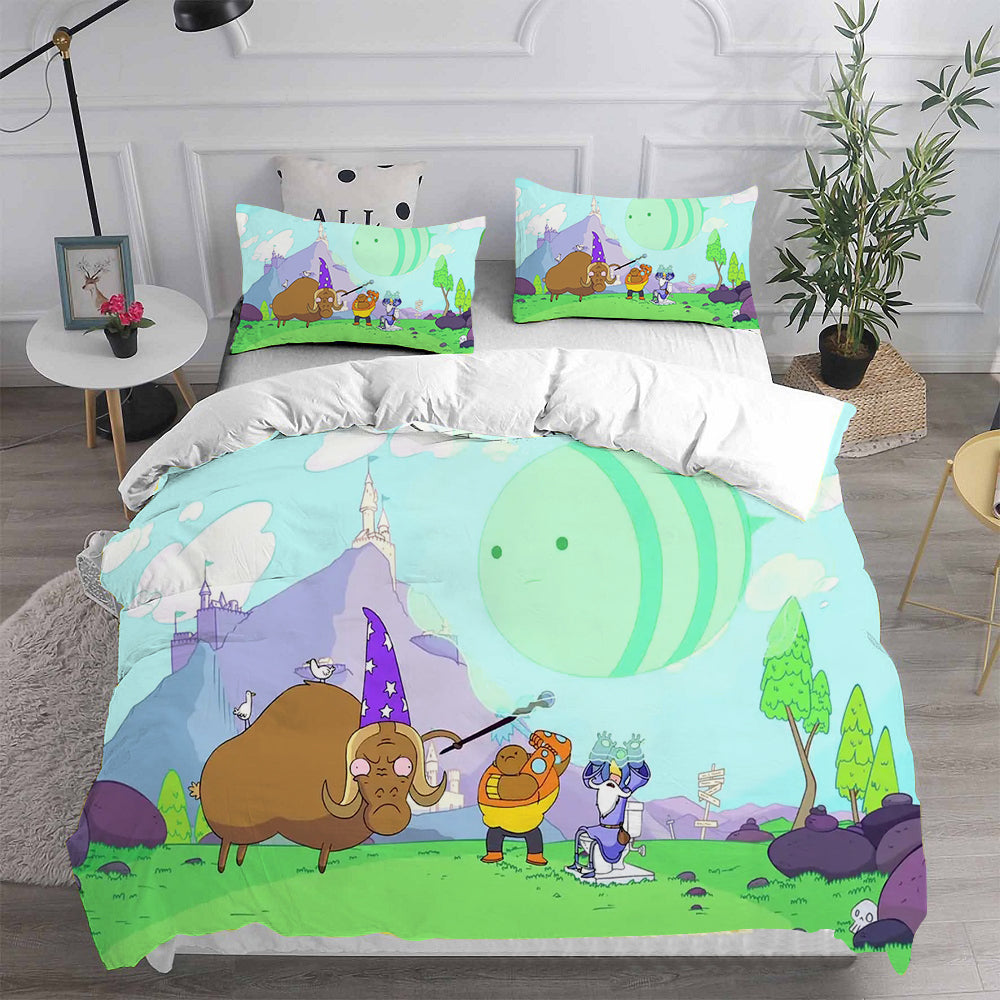 Bravest Warriors Cosplay Bedding Set Duvet Cover Pillowcases Halloween Home Decor