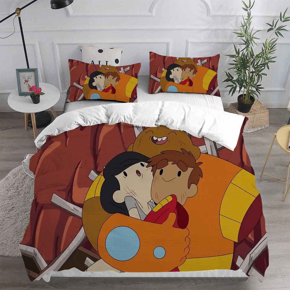 Bravest Warriors Cosplay Bedding Set Duvet Cover Pillowcases Halloween Home Decor