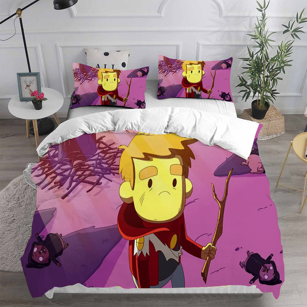 Bravest Warriors Cosplay Bedding Set Duvet Cover Pillowcases Halloween Home Decor