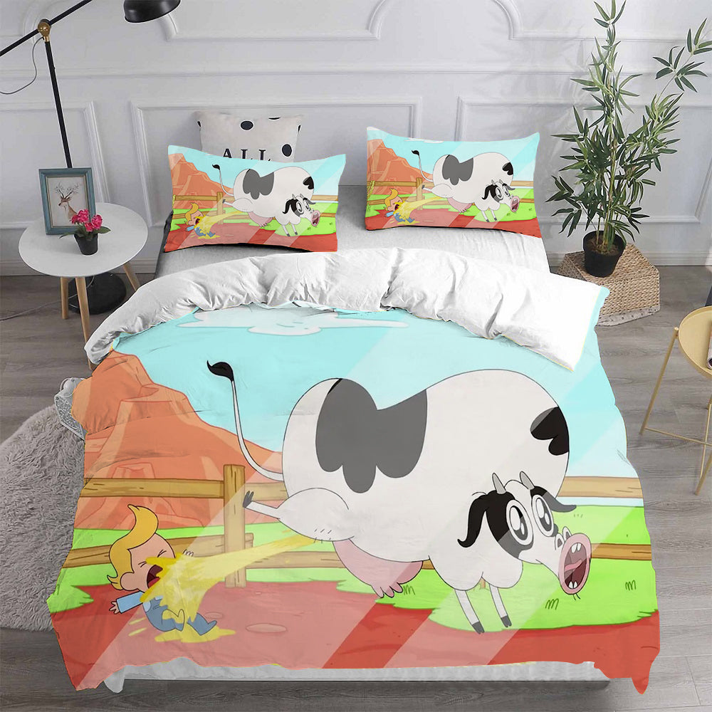 Bravest Warriors Cosplay Bedding Set Duvet Cover Pillowcases Halloween Home Decor