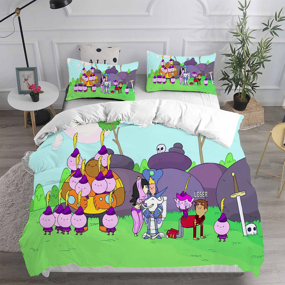 Bravest Warriors Cosplay Bedding Set Duvet Cover Pillowcases Halloween Home Decor