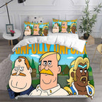 Brickleberry Cosplay Bedding Set Duvet Cover Pillowcases Halloween Home Decor