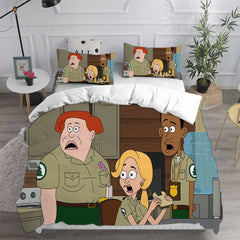 Brickleberry Cosplay Bedding Set Duvet Cover Pillowcases Halloween Home Decor