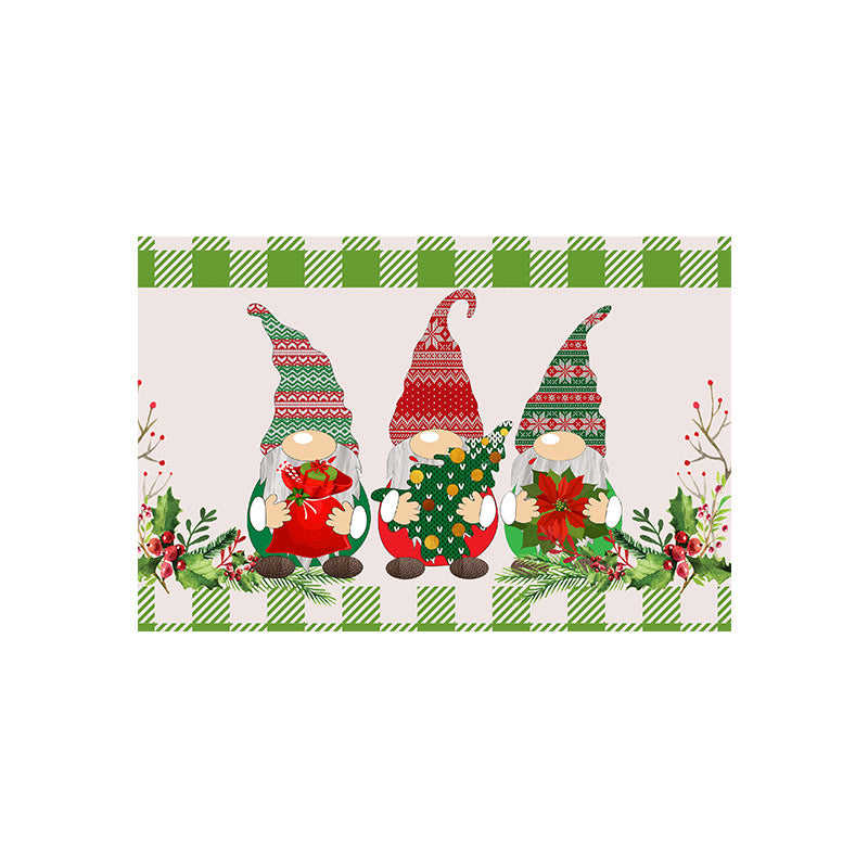 Christmas Carpet Living Room Bedroom Mats Kitchen Bathroom Rugs