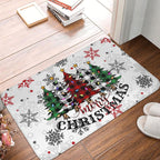 Christmas Tree Carpet Living Room Bedroom Mats Kitchen Bathroom Rugs