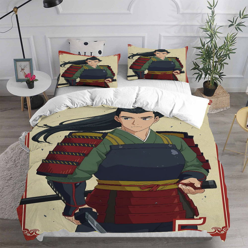 Delicious in Dungeon Cosplay Bedding Set Duvet Cover Pillowcases Halloween Home Decor