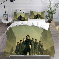 Dune Cosplay Bedding Set Duvet Cover Pillowcases Halloween Home Decor