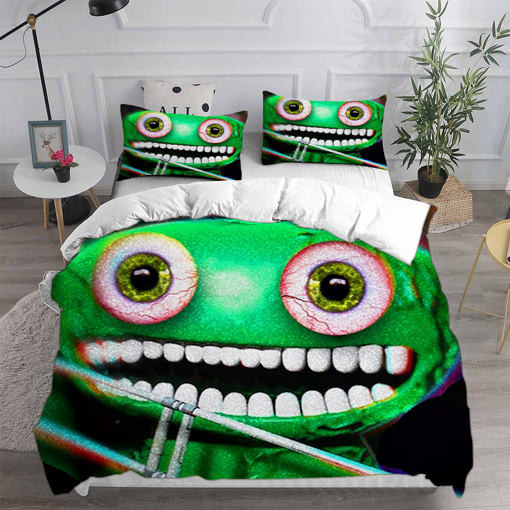 Garten of Banban Cosplay Bedding Set Duvet Cover Pillowcases Halloween Home Decor