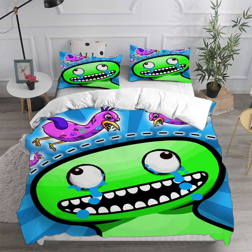 Garten of Banban Cosplay Bedding Set Duvet Cover Pillowcases Halloween Home Decor