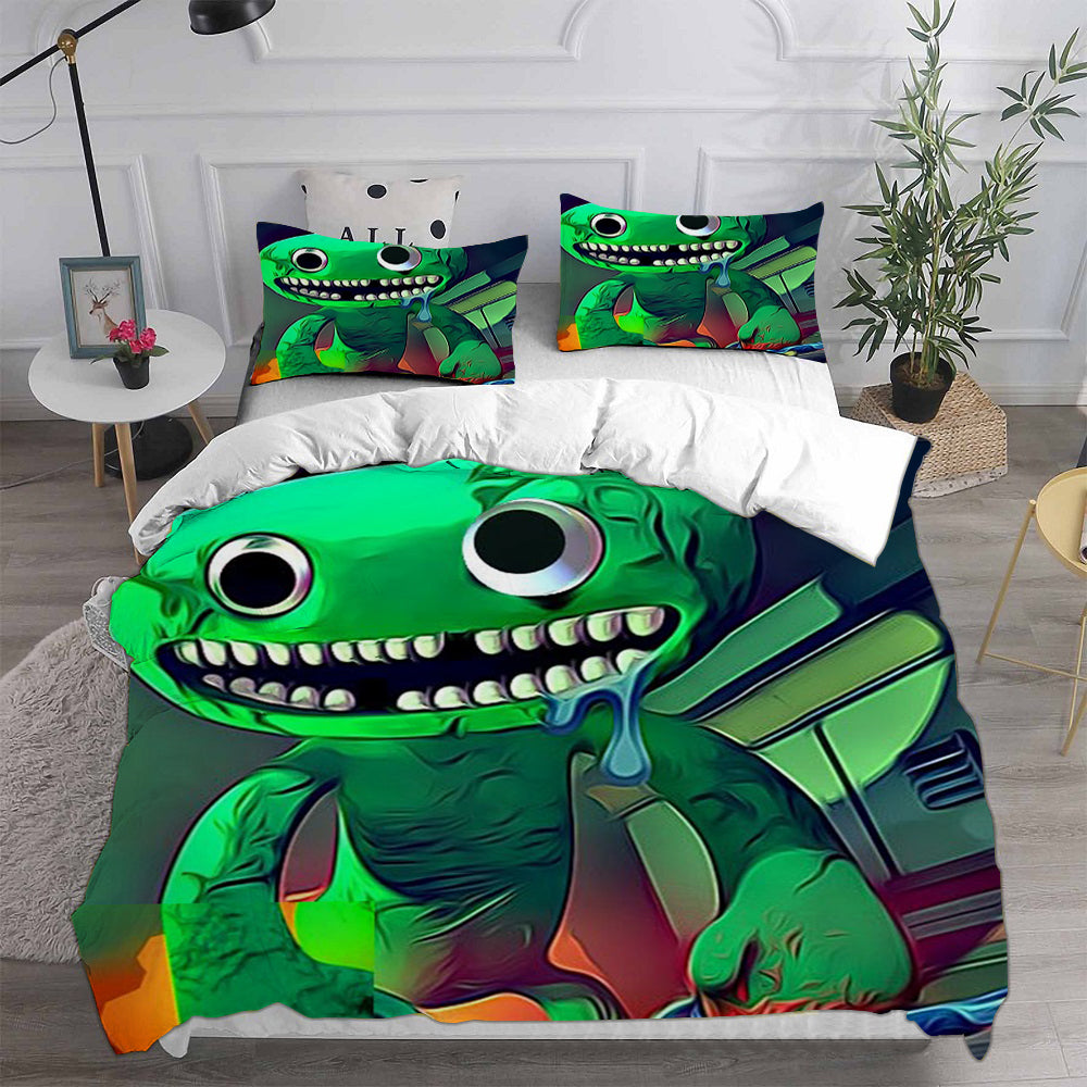 Garten of Banban Cosplay Bedding Set Duvet Cover Pillowcases Halloween Home Decor