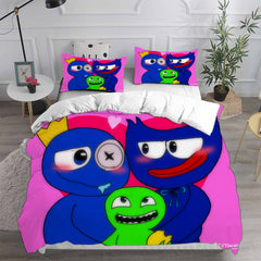 Garten of Banban Cosplay Bedding Set Duvet Cover Pillowcases Halloween Home Decor