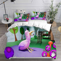 Garten of Banban Cosplay Bedding Set Duvet Cover Pillowcases Halloween Home Decor