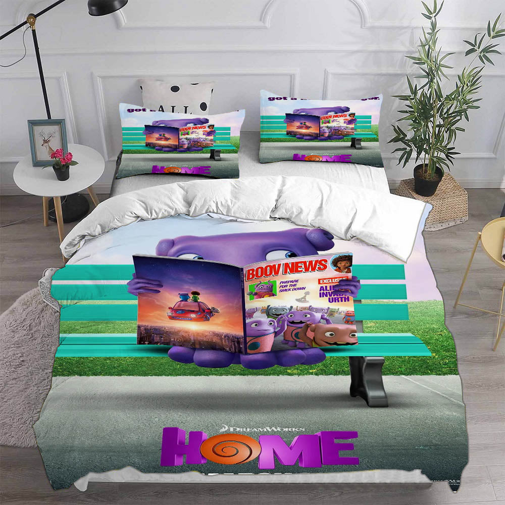 Home Cosplay Bedding Set Duvet Cover Pillowcases Halloween Home Decor