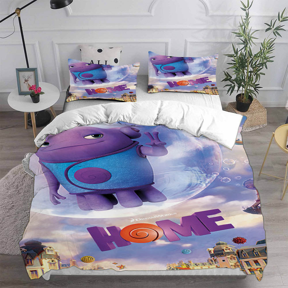 Home Cosplay Bedding Set Duvet Cover Pillowcases Halloween Home Decor